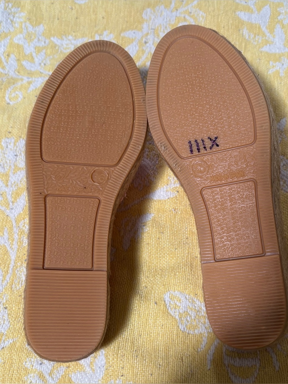 Penelope Chilvers Riviera Espadrilles-high platform jute sole. Size 36/6 - Picture 6 of 10